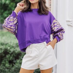 Mary Square NWT Tiger sweater